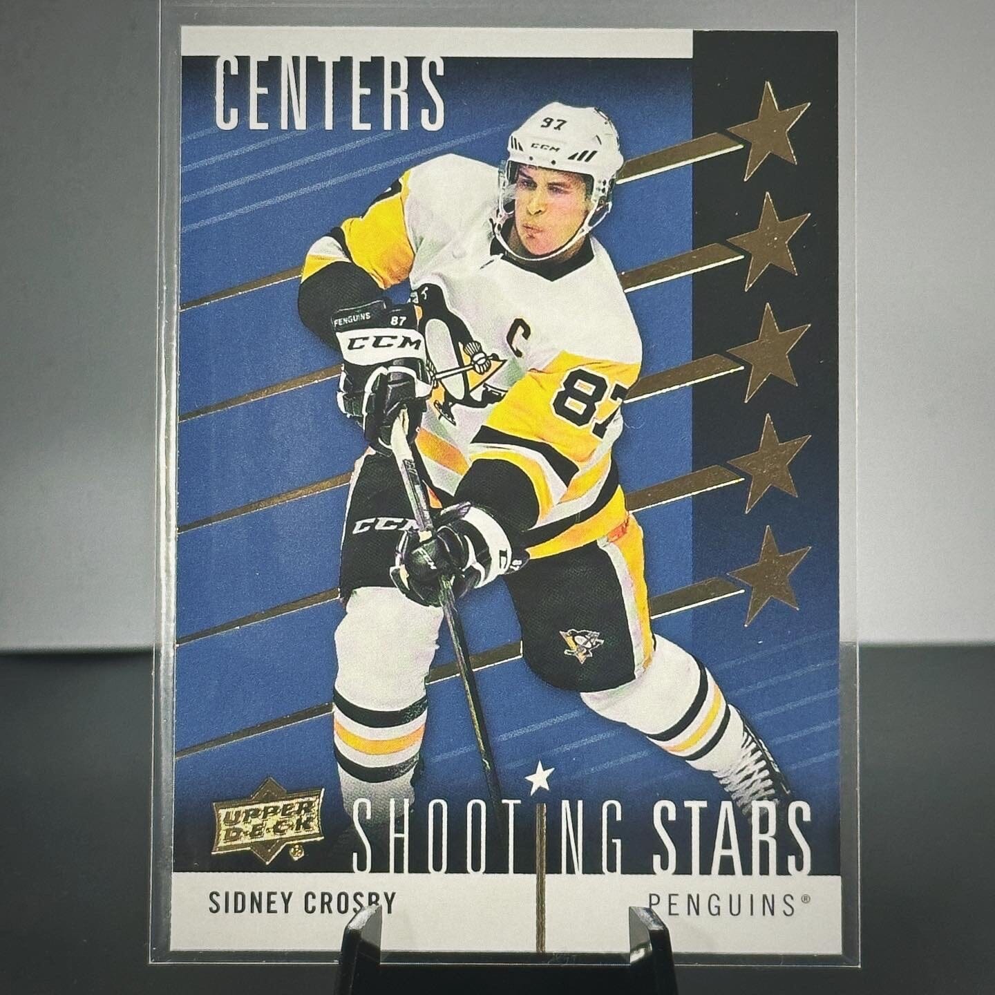 2019-2020 Upper Deck Series 1 Hockey Sidney Crosby Shooting Stars Insert #SSC-2 Shootnscore.com 